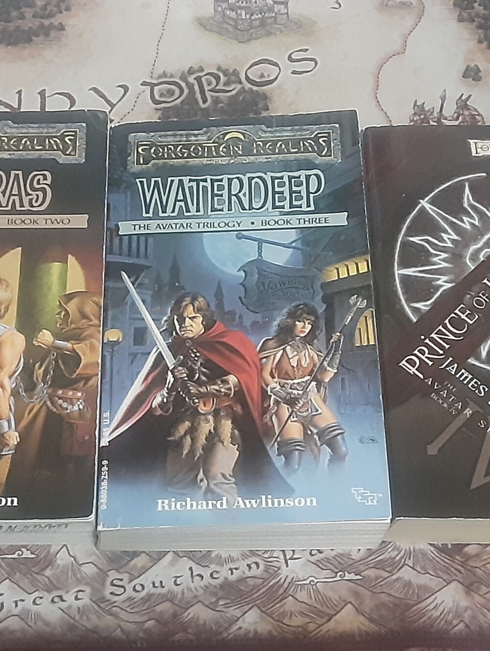 Forgotten Realms Avatar Trilogy books 2 3,4 Troy Denning, Jim Lowder Tantras, Wa
